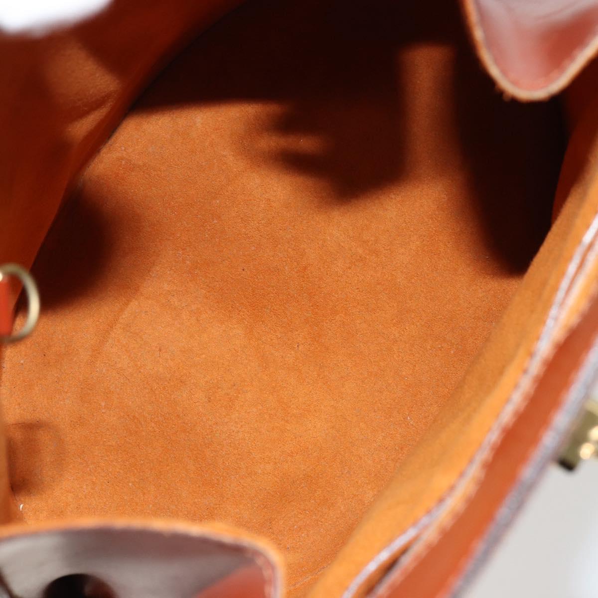 LOUIS VUITTON Epi Cluny Shoulder Bag Brown M52253 LV Auth ep14627