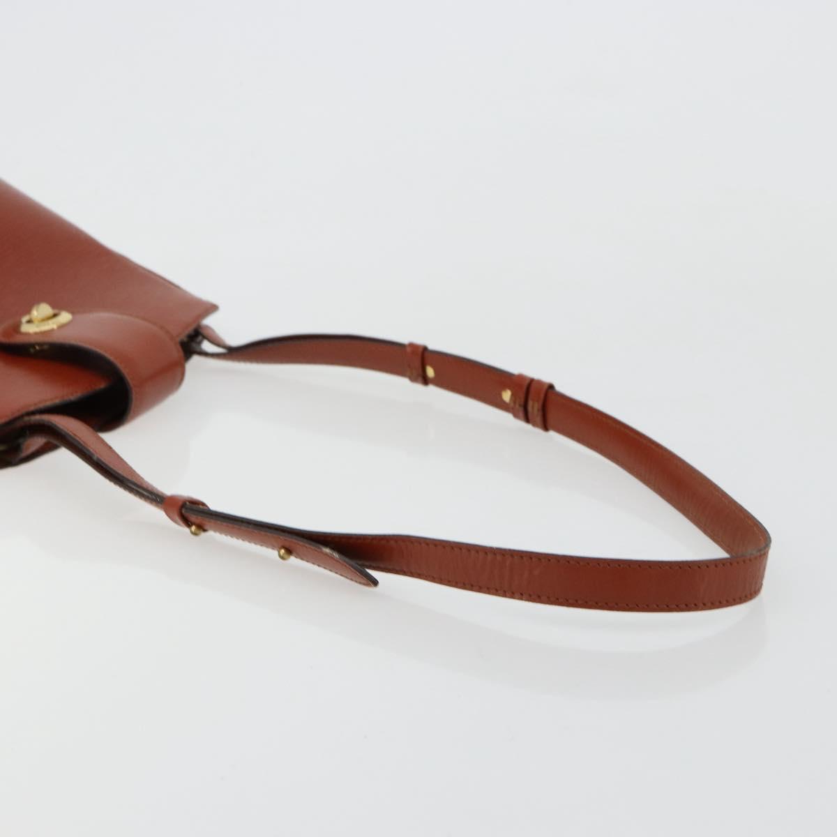 LOUIS VUITTON Epi Cluny Shoulder Bag Brown M52253 LV Auth ep14627
