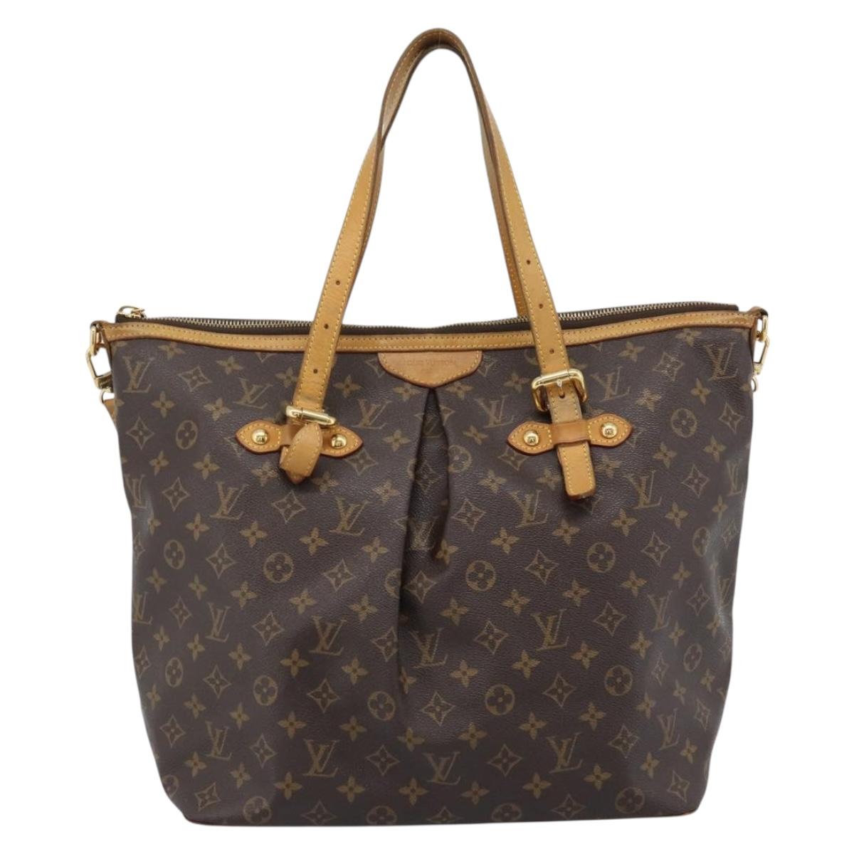 LOUIS VUITTON Monogram Palermo GM Tote Bag M40146 LV Auth ep14636A