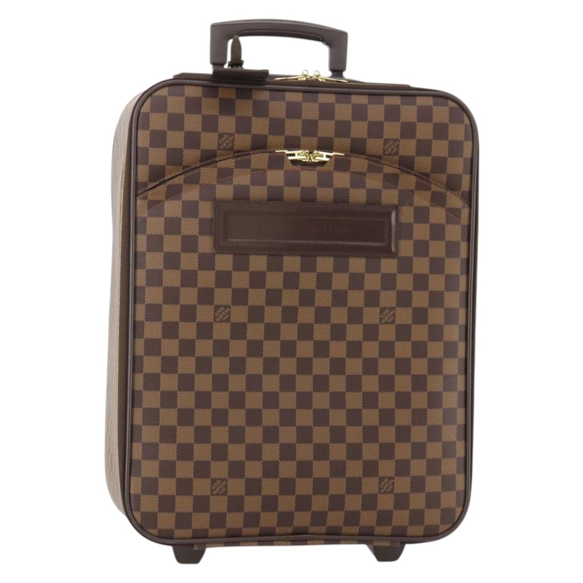 LOUIS VUITTON Damier Ebene Pegas 45 Trunk N23293 LV Auth ep14651