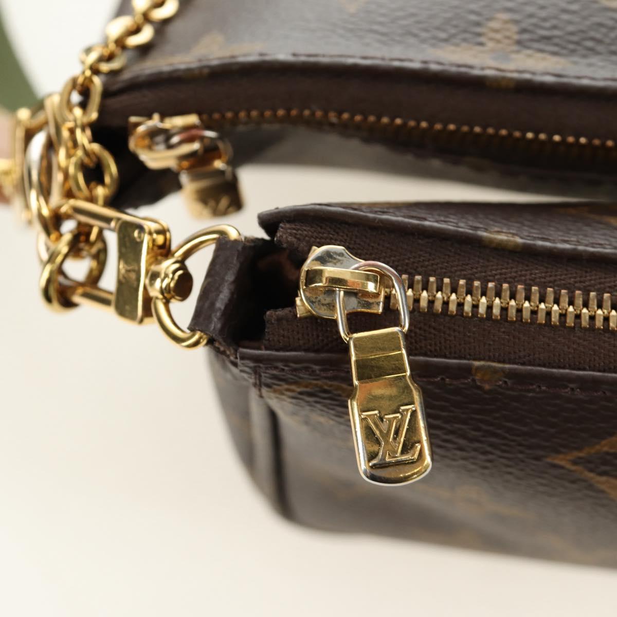 LOUIS VUITTON Monogram Multi Pochette Accessoires Pouch M44813 LV Auth ep14656A