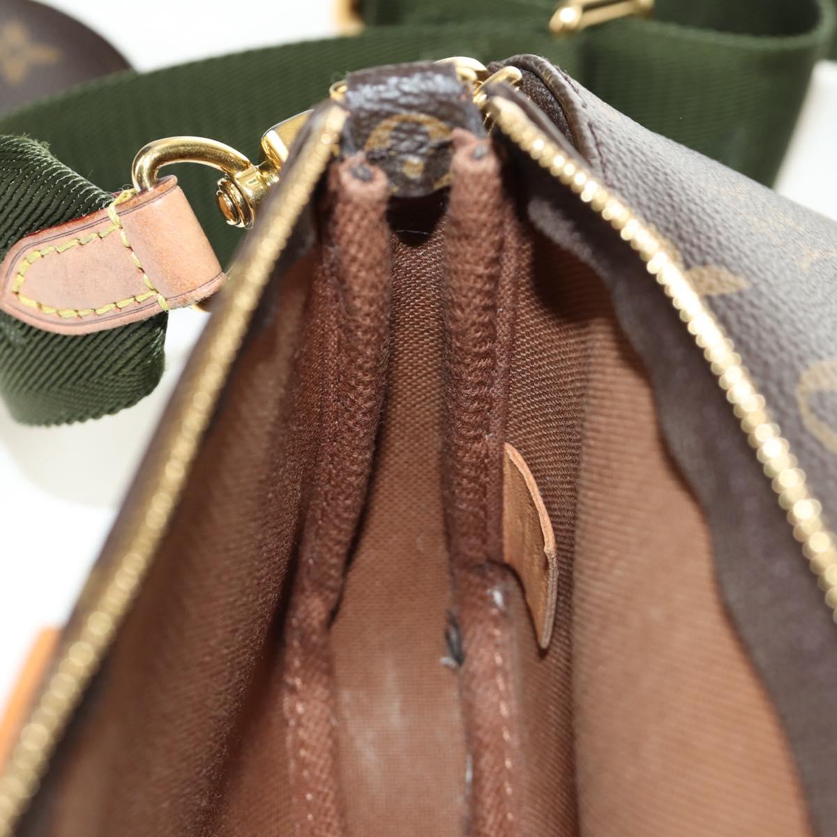 LOUIS VUITTON Monogram Multi Pochette Accessoires Pouch M44813 LV Auth ep14656A