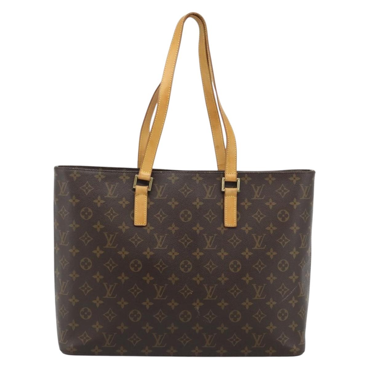 LOUIS VUITTON Monogram Luco Tote Bag M51155 LV Auth ep14661