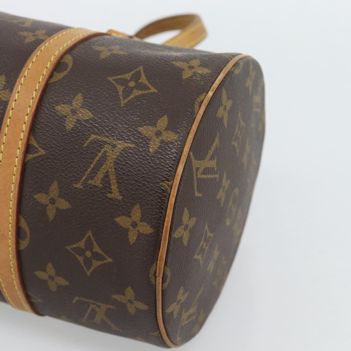 LOUIS VUITTON Monogram Papillon 30 Hand Bag M51385 LV Auth ep14662