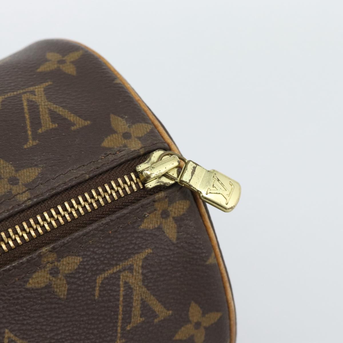 LOUIS VUITTON Monogram Papillon 30 Hand Bag M51385 LV Auth ep14662