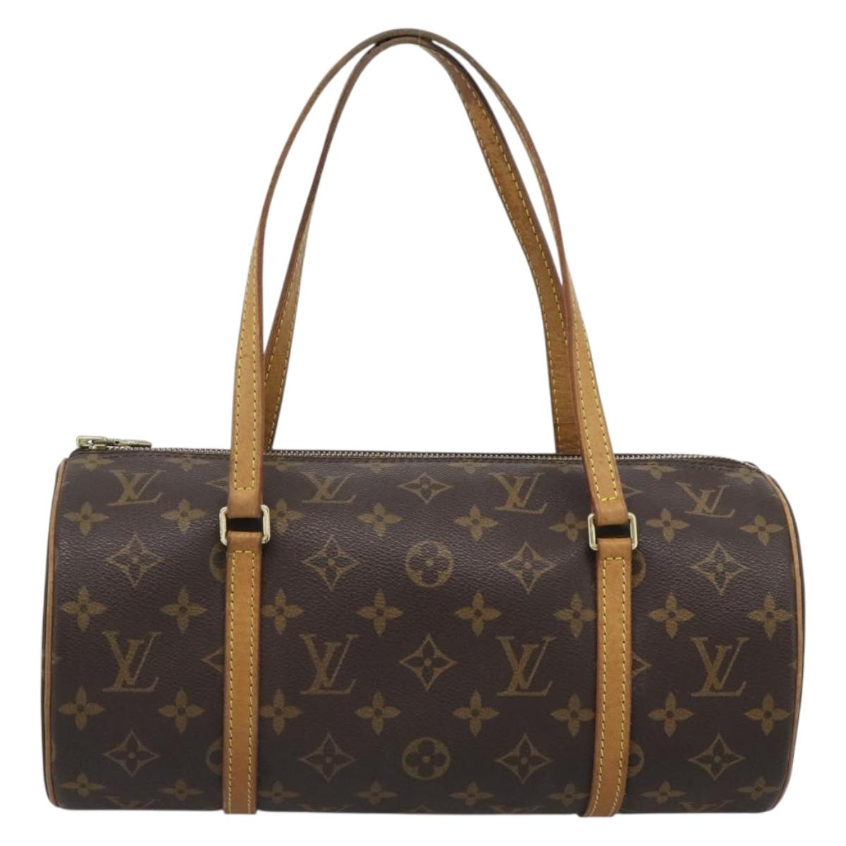 LOUIS VUITTON Monogram Papillon 30 Hand Bag M51385 LV Auth ep14662