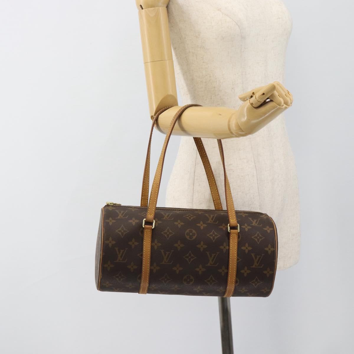 LOUIS VUITTON Monogram Papillon 30 Hand Bag M51385 LV Auth ep14662