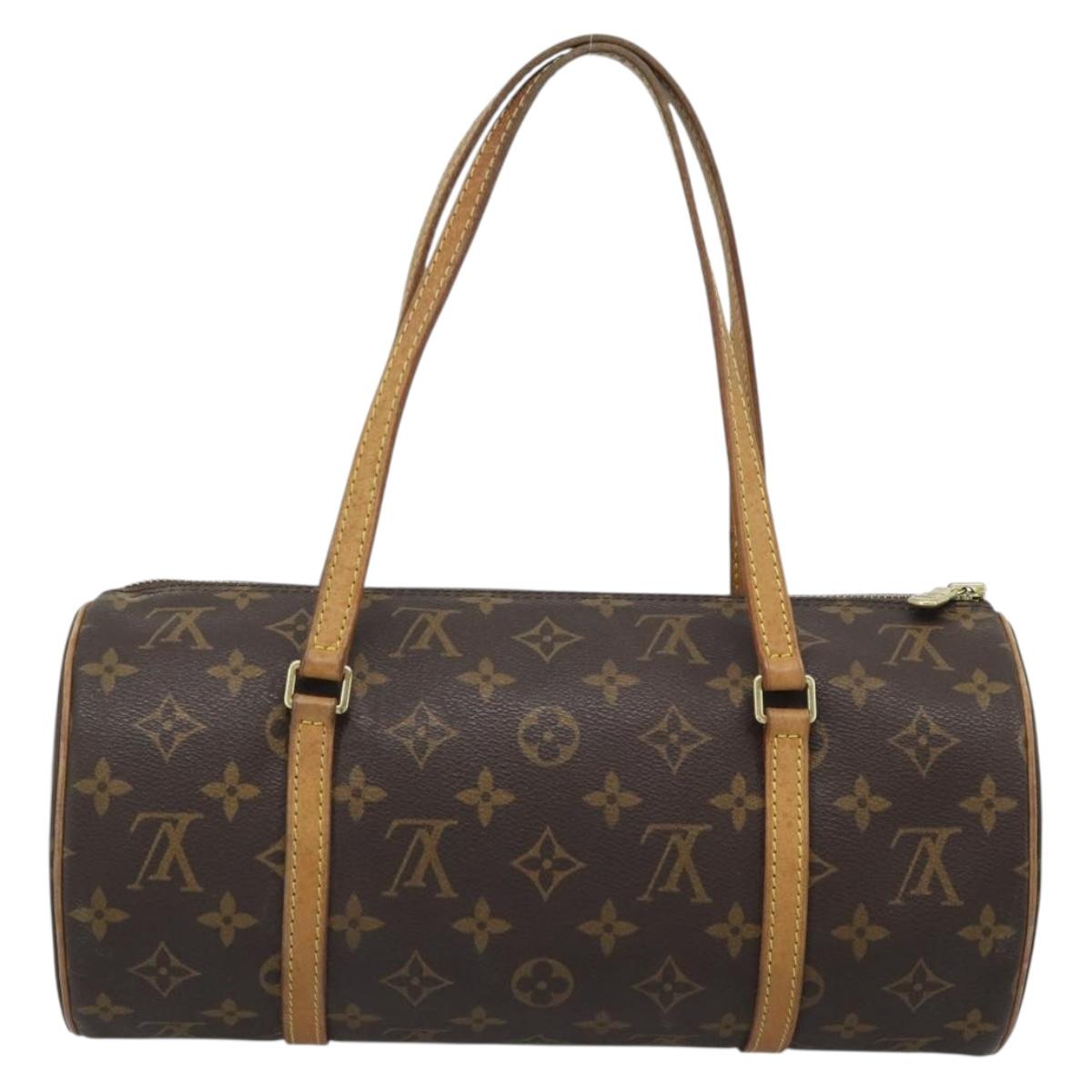 LOUIS VUITTON Monogram Papillon 30 Hand Bag M51385 LV Auth ep14662