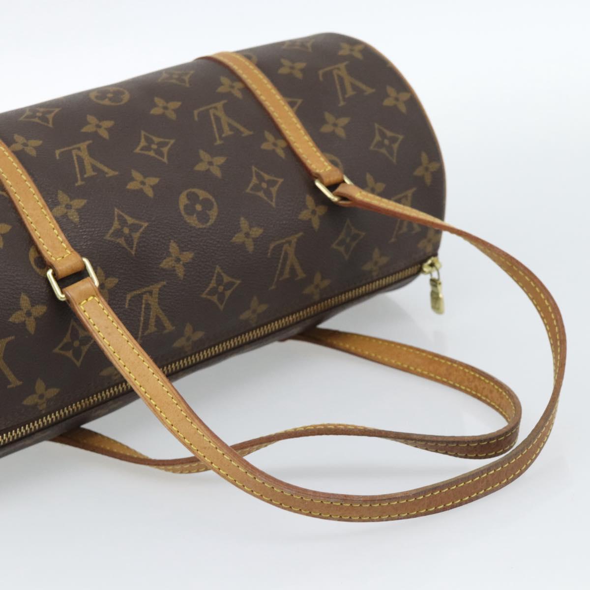 LOUIS VUITTON Monogram Papillon 30 Hand Bag M51385 LV Auth ep14662