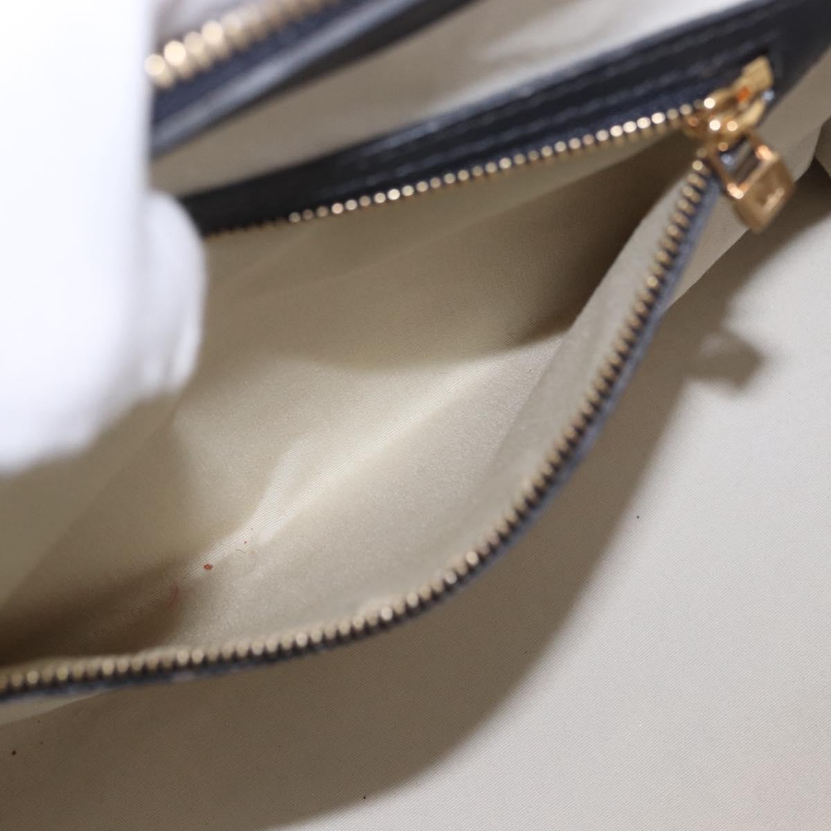 LOUIS VUITTON Monogram Mini Josephine PM Hand Bag Blue M92049 LV Auth ep14664A