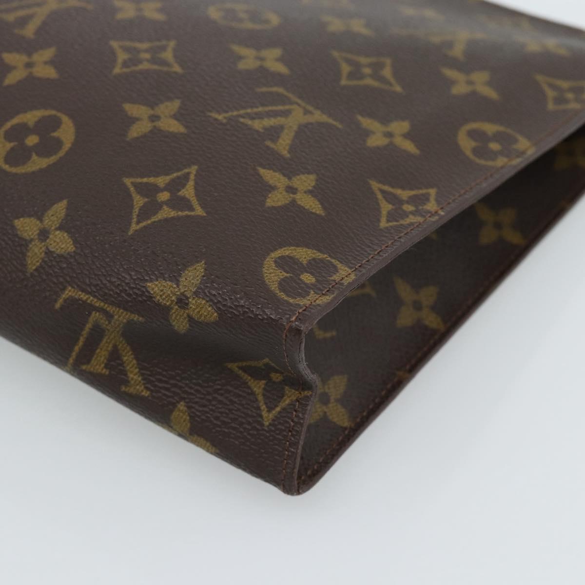 LOUIS VUITTON Monogram Poche Toilette 26 Pouch M47542 LV Auth ep14667A