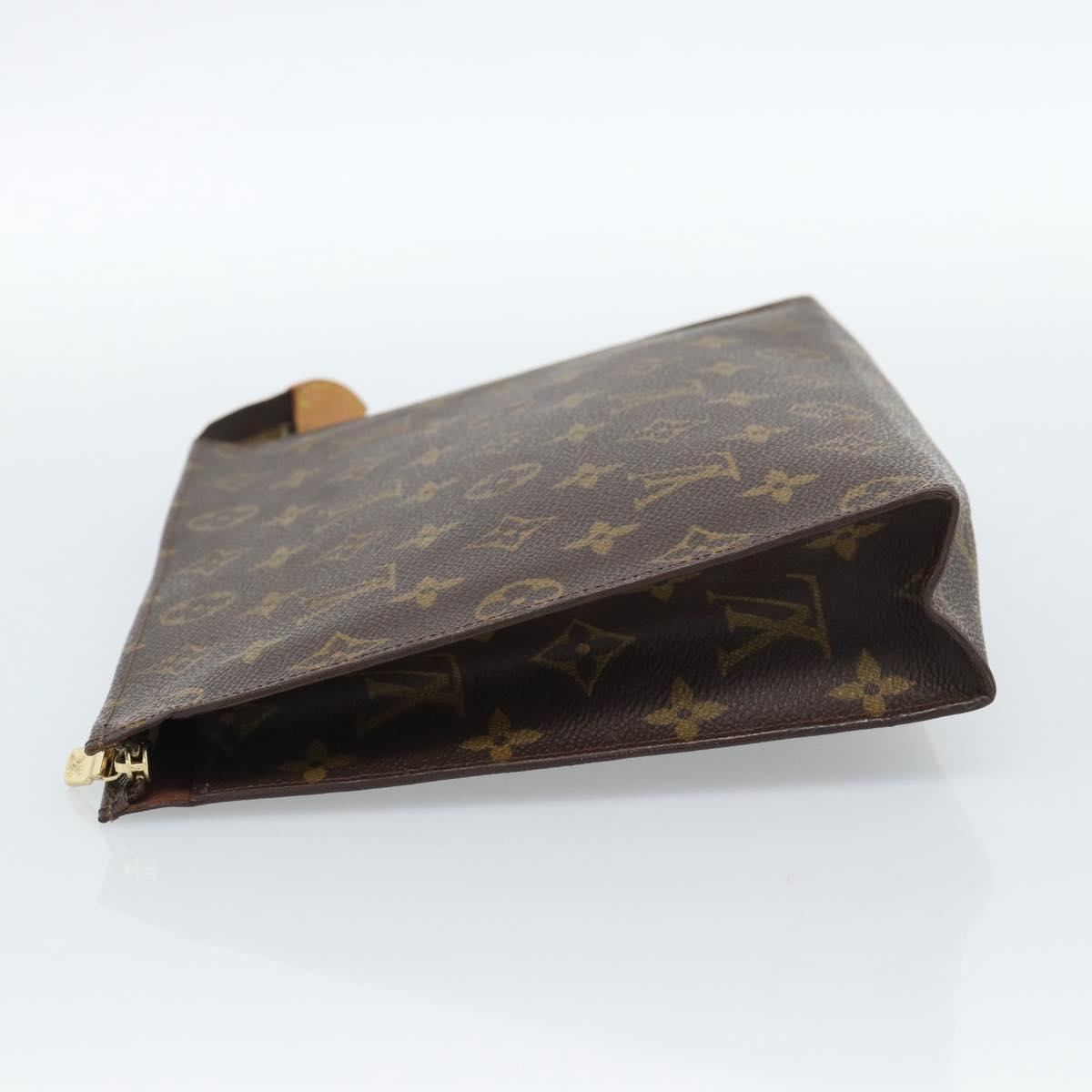 LOUIS VUITTON Monogram Poche Toilette 26 Pouch M47542 LV Auth ep14667A