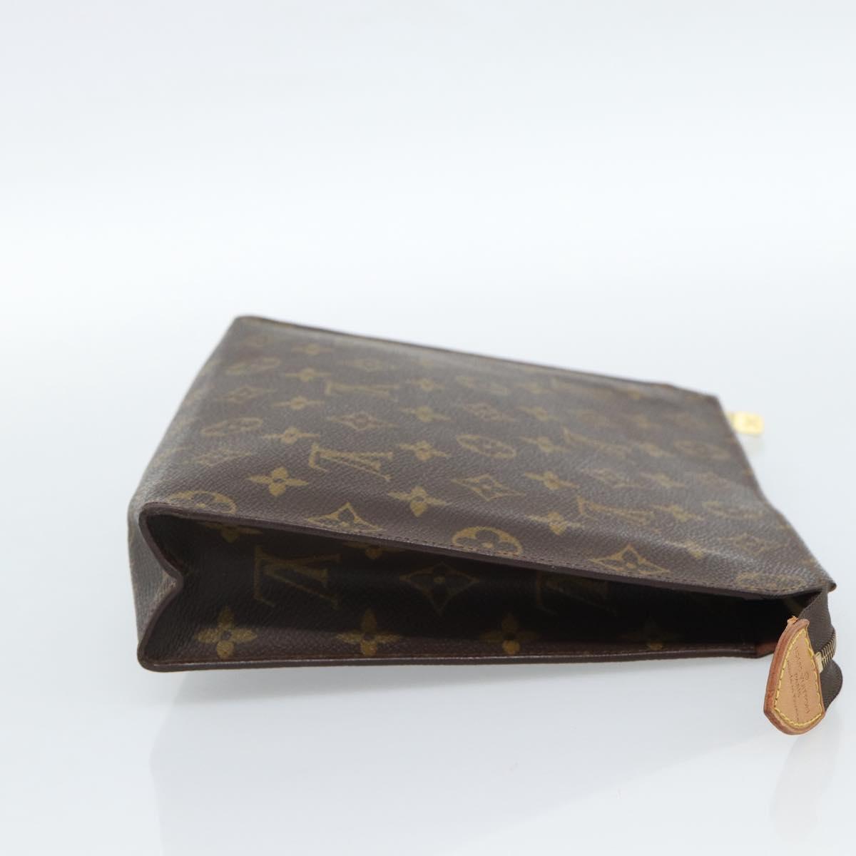 LOUIS VUITTON Monogram Poche Toilette 26 Pouch M47542 LV Auth ep14667A