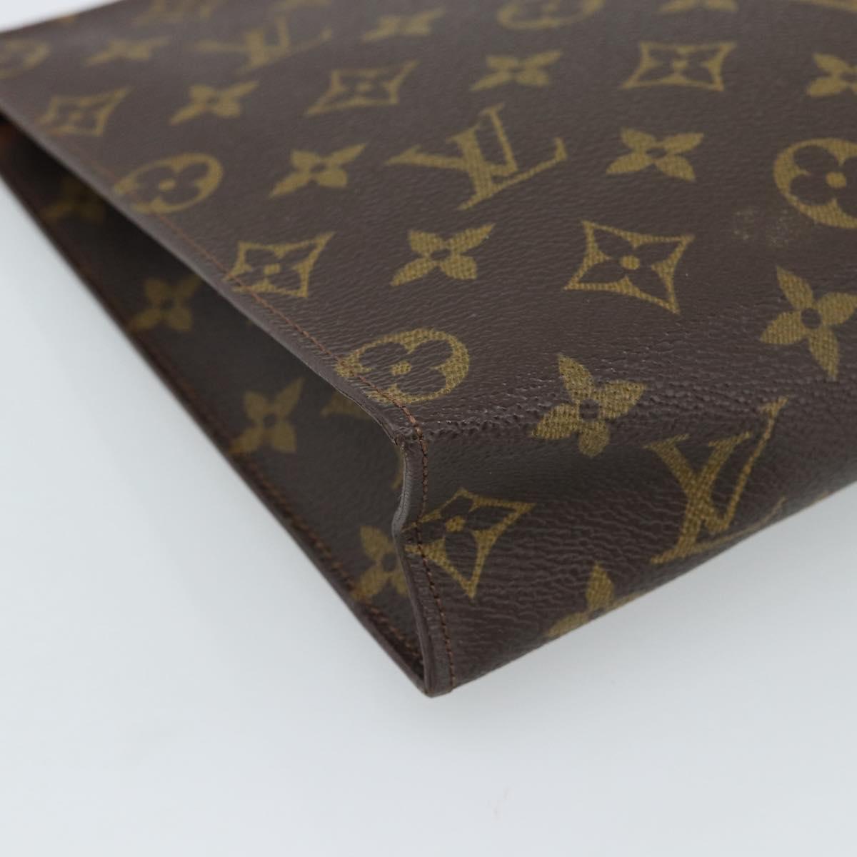 LOUIS VUITTON Monogram Poche Toilette 26 Pouch M47542 LV Auth ep14667A