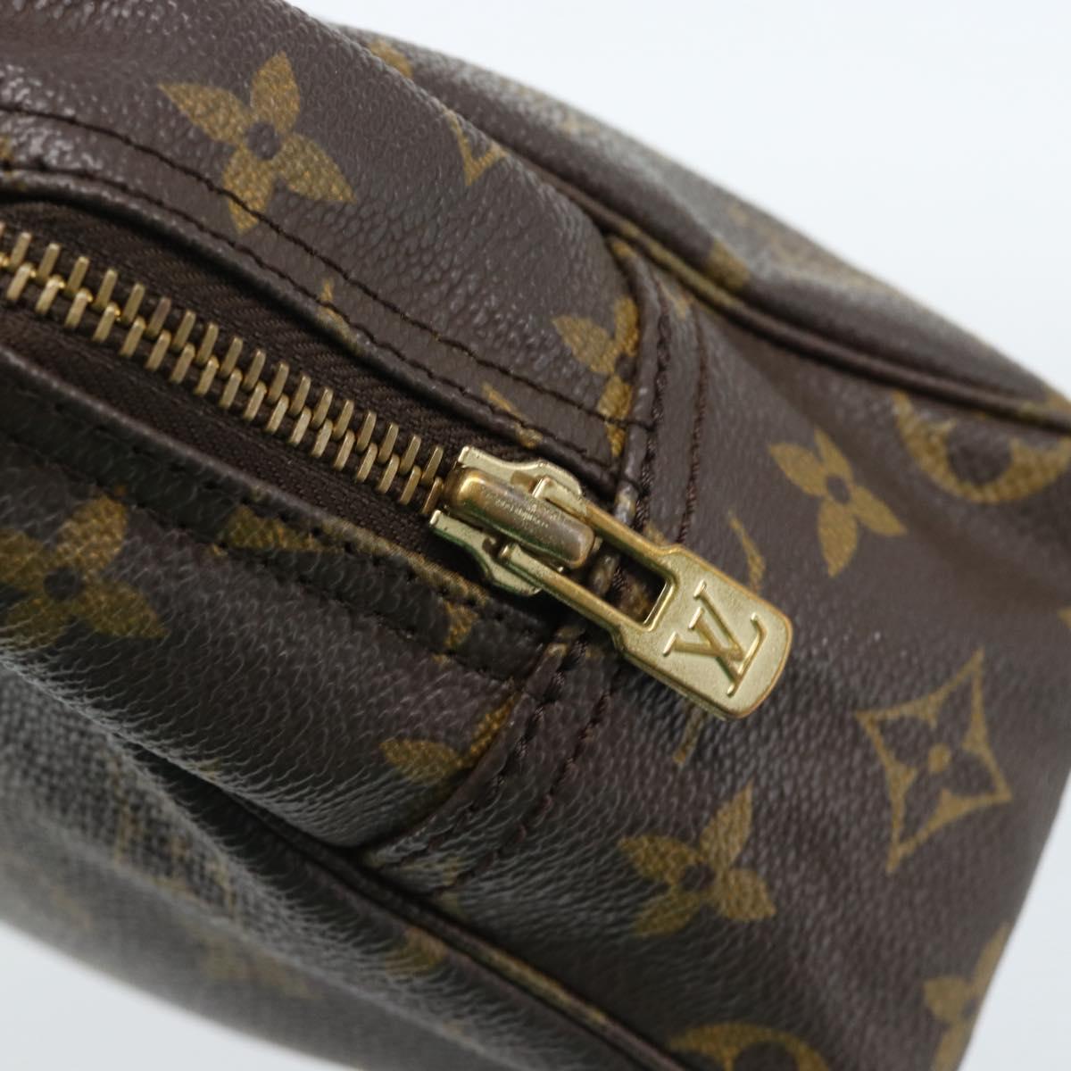 LOUIS VUITTON Monogram Trousse Toilette 28 Clutch Bag M47522 LV Auth ep14668A