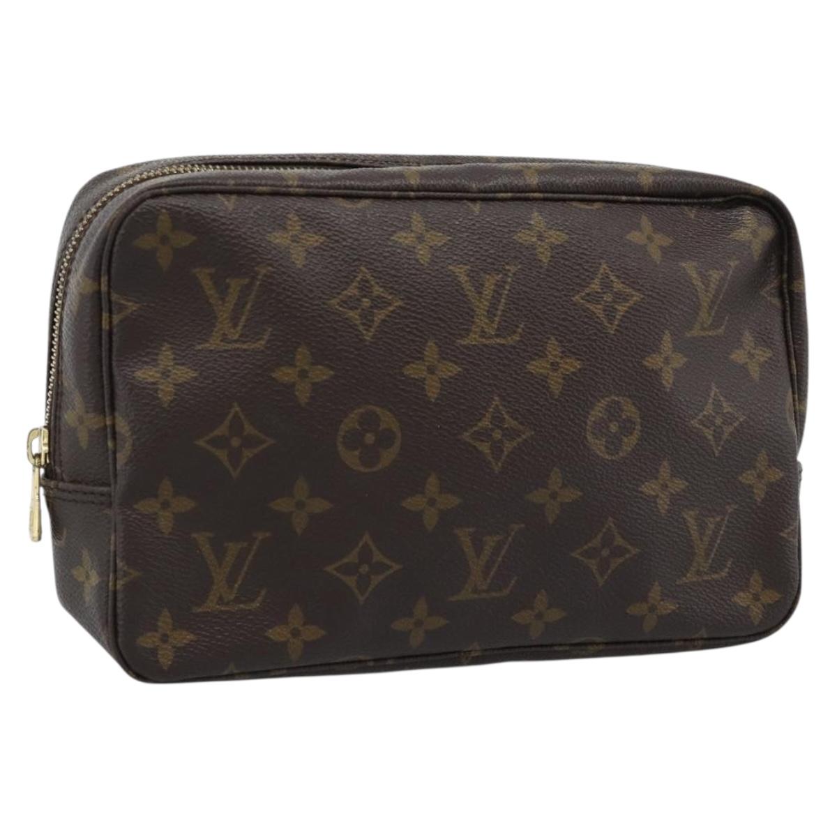 LOUIS VUITTON Monogram Trousse Toilette 23 Clutch Bag M47524 LV Auth ep14669A