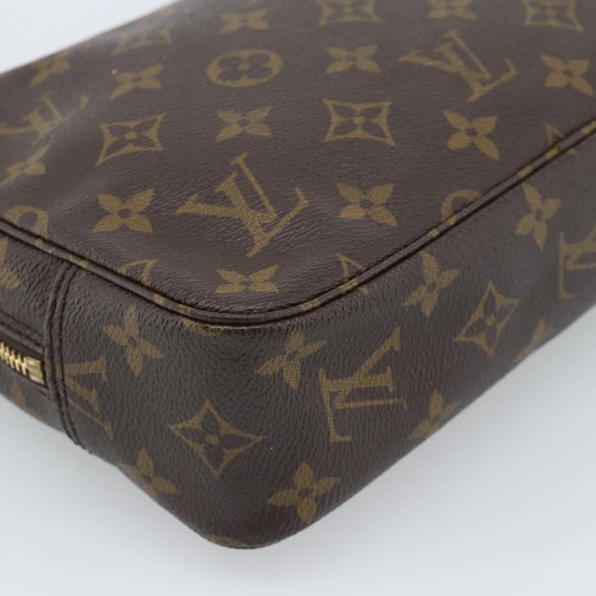 LOUIS VUITTON Monogram Trousse Toilette 23 Clutch Bag M47524 LV Auth ep14669A