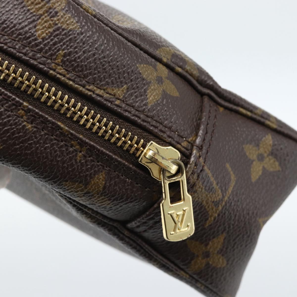 LOUIS VUITTON Monogram Trousse Toilette 23 Clutch Bag M47524 LV Auth ep14669A