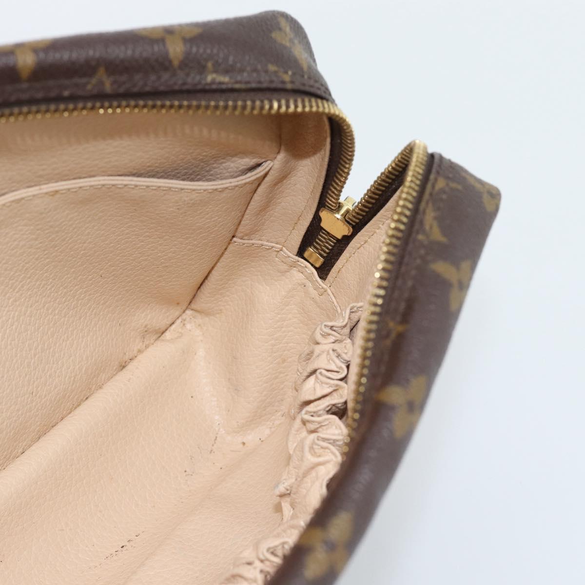 LOUIS VUITTON Monogram Trousse Toilette 23 Clutch Bag M47524 LV Auth ep14669A