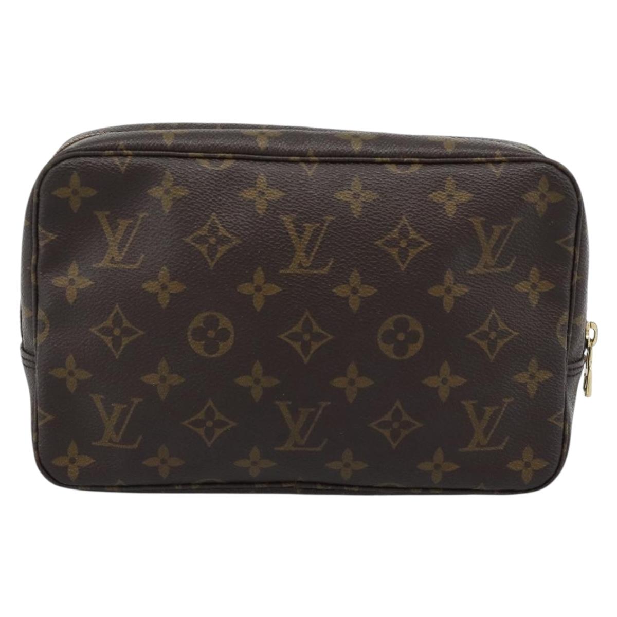 LOUIS VUITTON Monogram Trousse Toilette 23 Clutch Bag M47524 LV Auth ep14669A