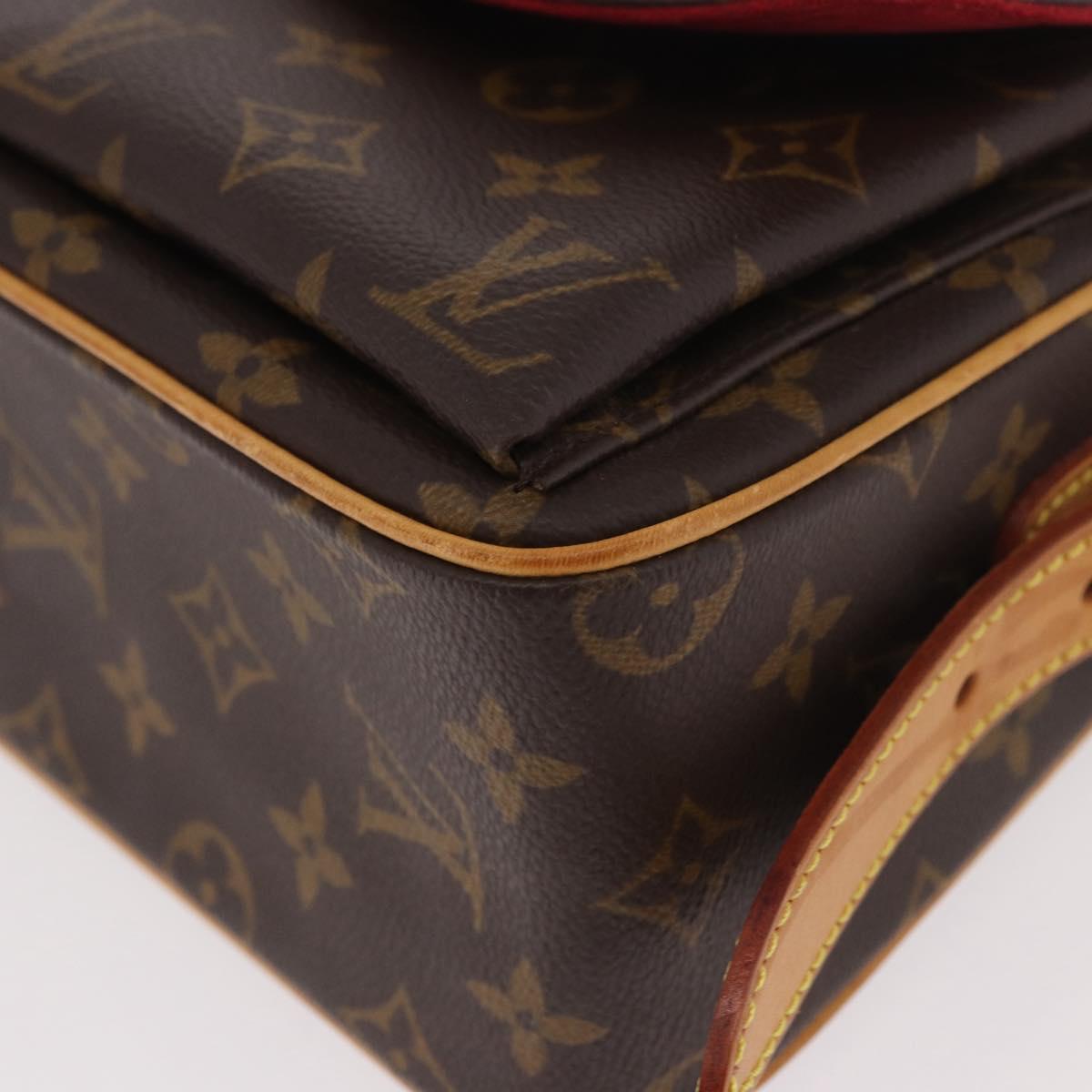 LOUIS VUITTON Monogram Viva Cite MM Shoulder Bag M51164 LV Auth ep14671A