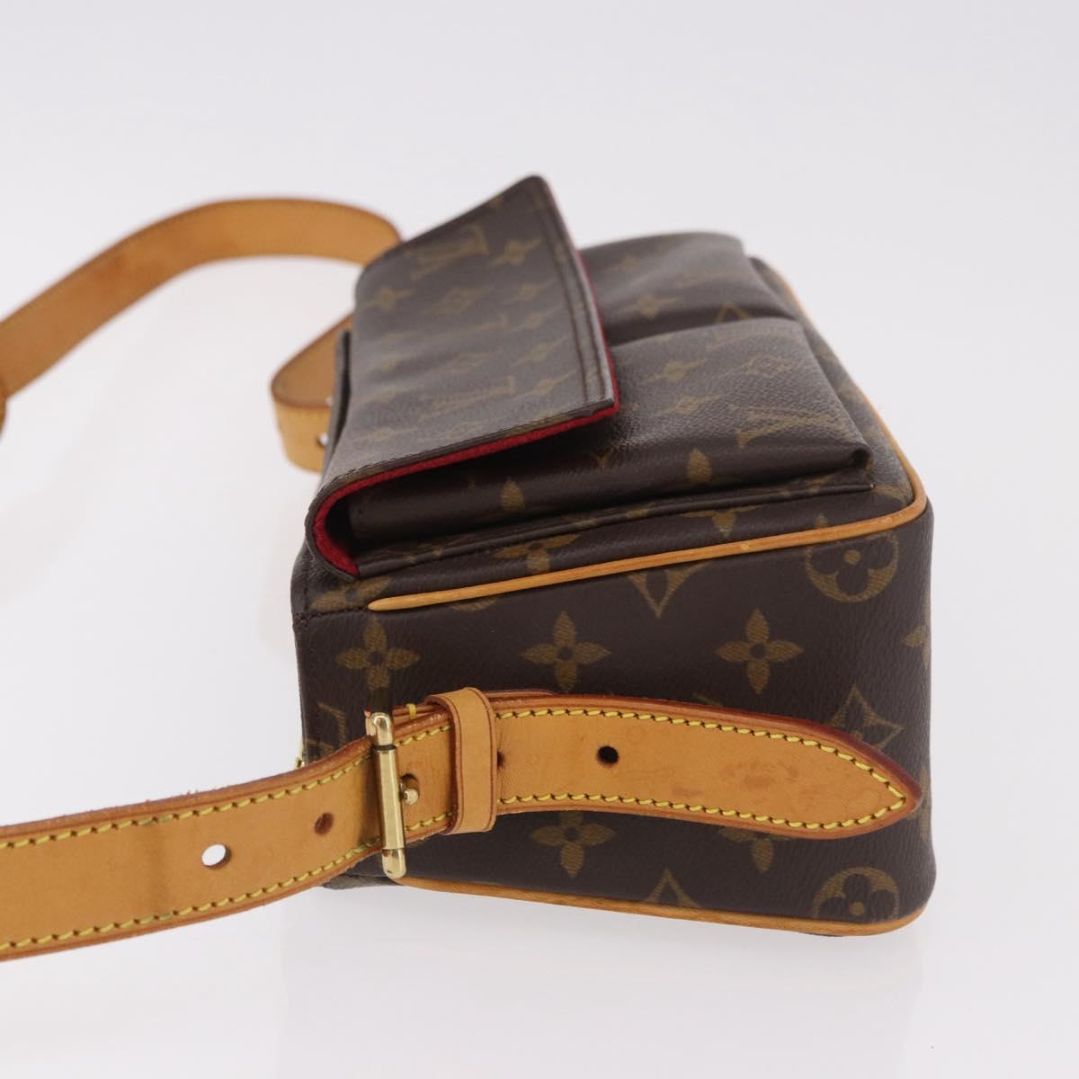 LOUIS VUITTON Monogram Viva Cite MM Shoulder Bag M51164 LV Auth ep14671A