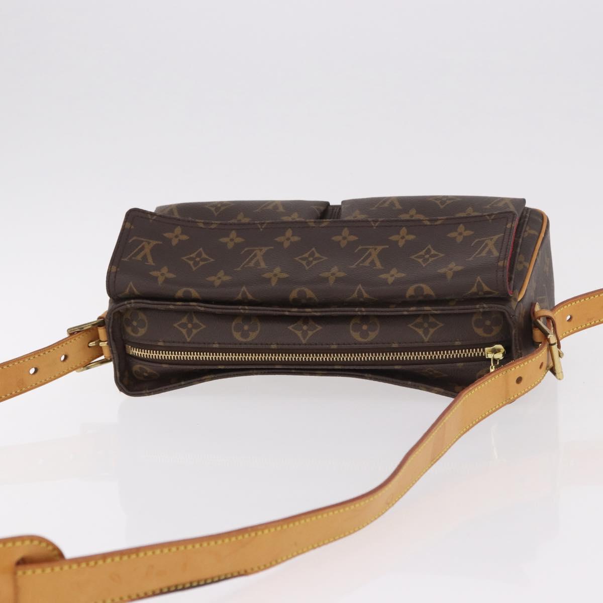 LOUIS VUITTON Monogram Viva Cite MM Shoulder Bag M51164 LV Auth ep14671A