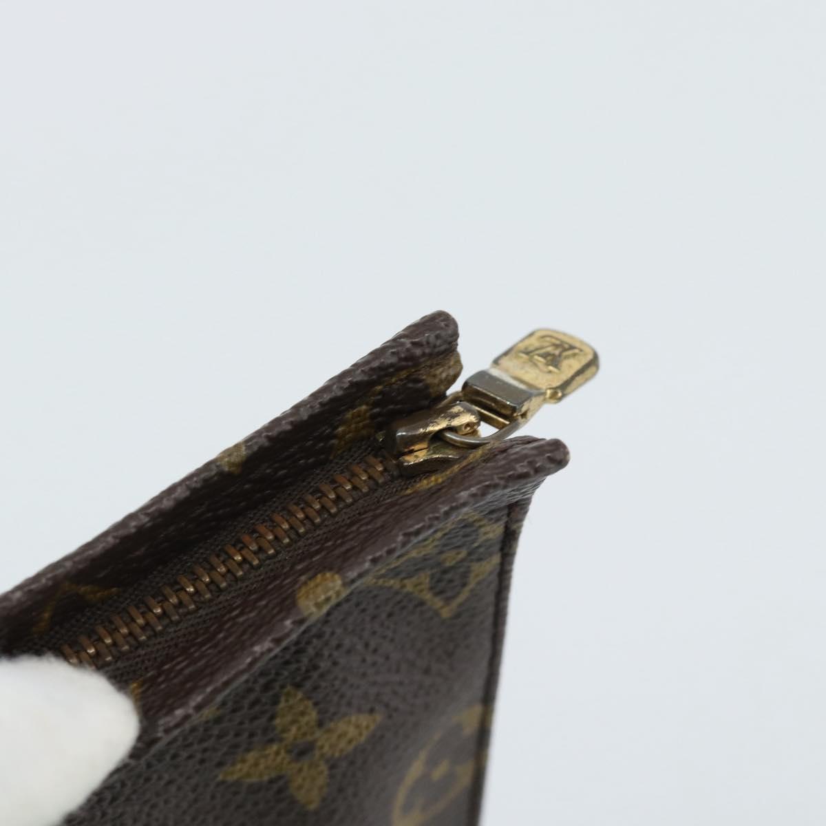 LOUIS VUITTON Monogram Poche Toilette 26 Pouch M47542 LV Auth ep14675A