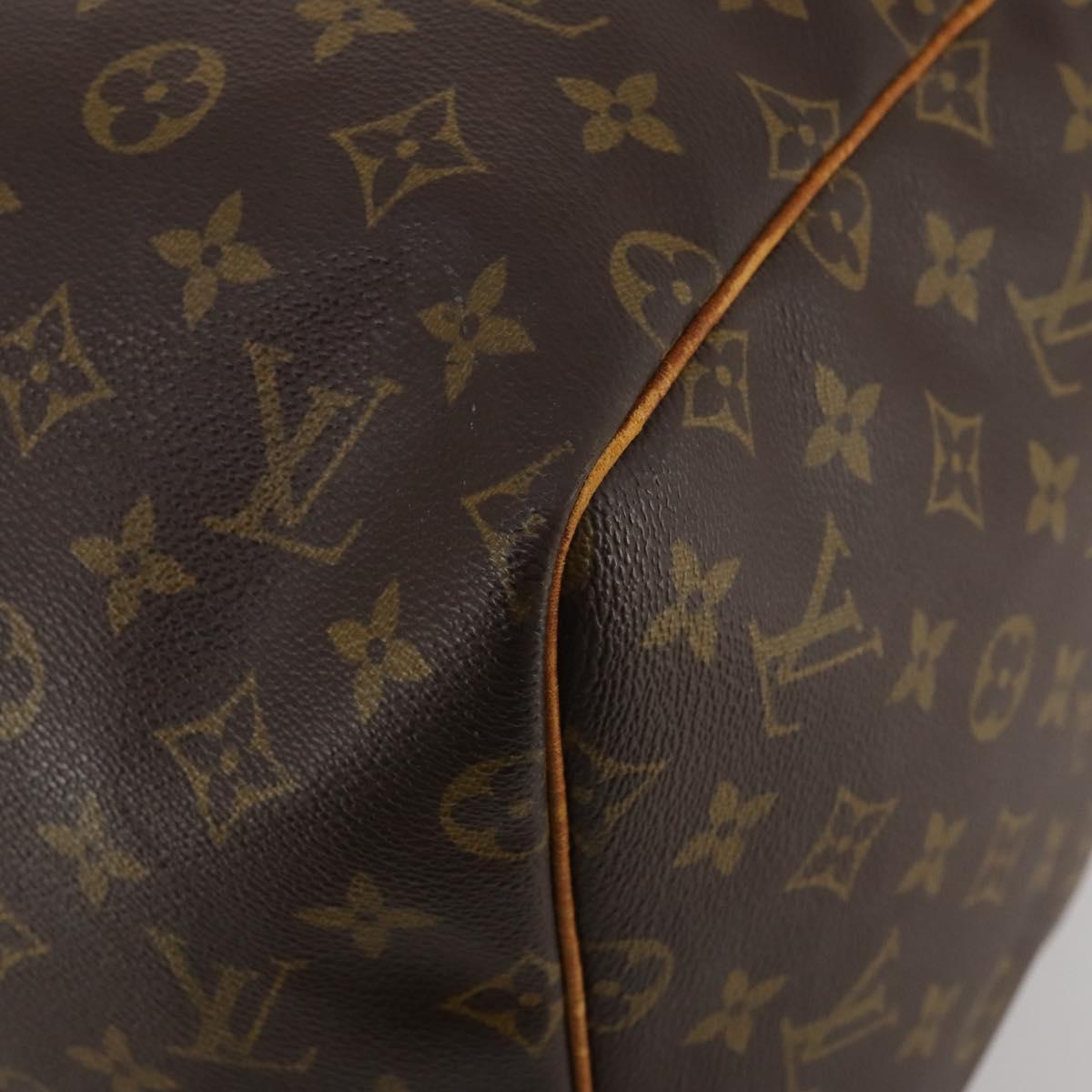 LOUIS VUITTON Monogram Keepall 55 Boston Bag M41424 LV Auth ep14676