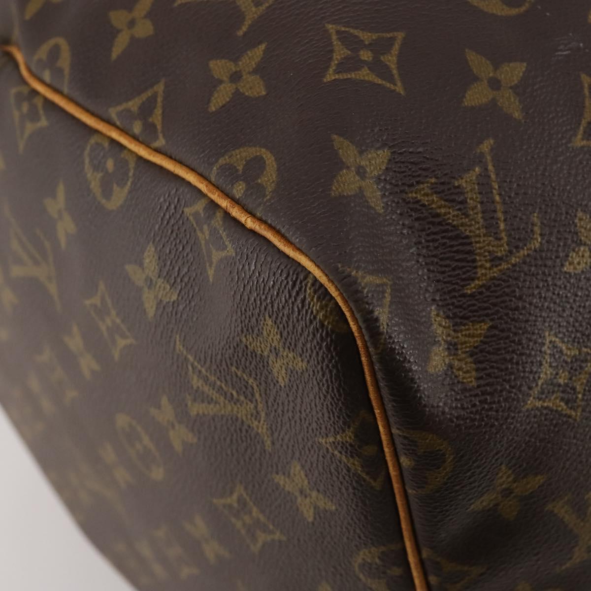 LOUIS VUITTON Monogram Keepall 55 Boston Bag M41424 LV Auth ep14676