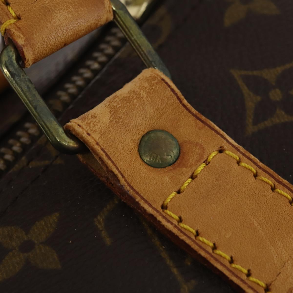 LOUIS VUITTON Monogram Keepall 55 Boston Bag M41424 LV Auth ep14676