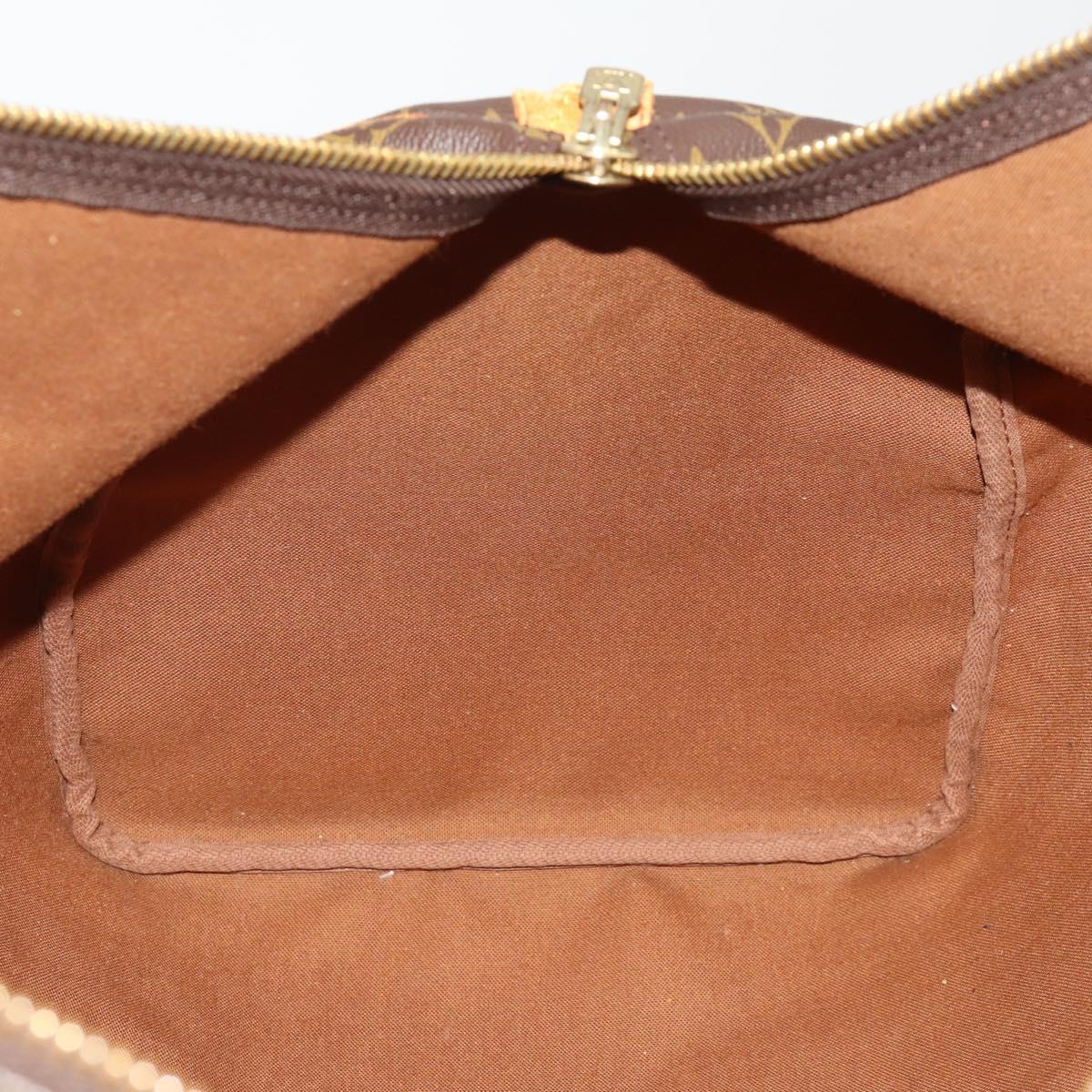 LOUIS VUITTON Monogram Keepall 55 Boston Bag M41424 LV Auth ep14676