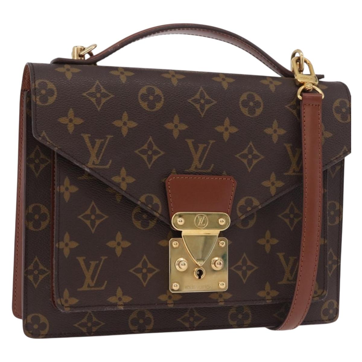 LOUIS VUITTON Monogram Monceau 26 Shoulder Bag M51187 LV Auth ep14680