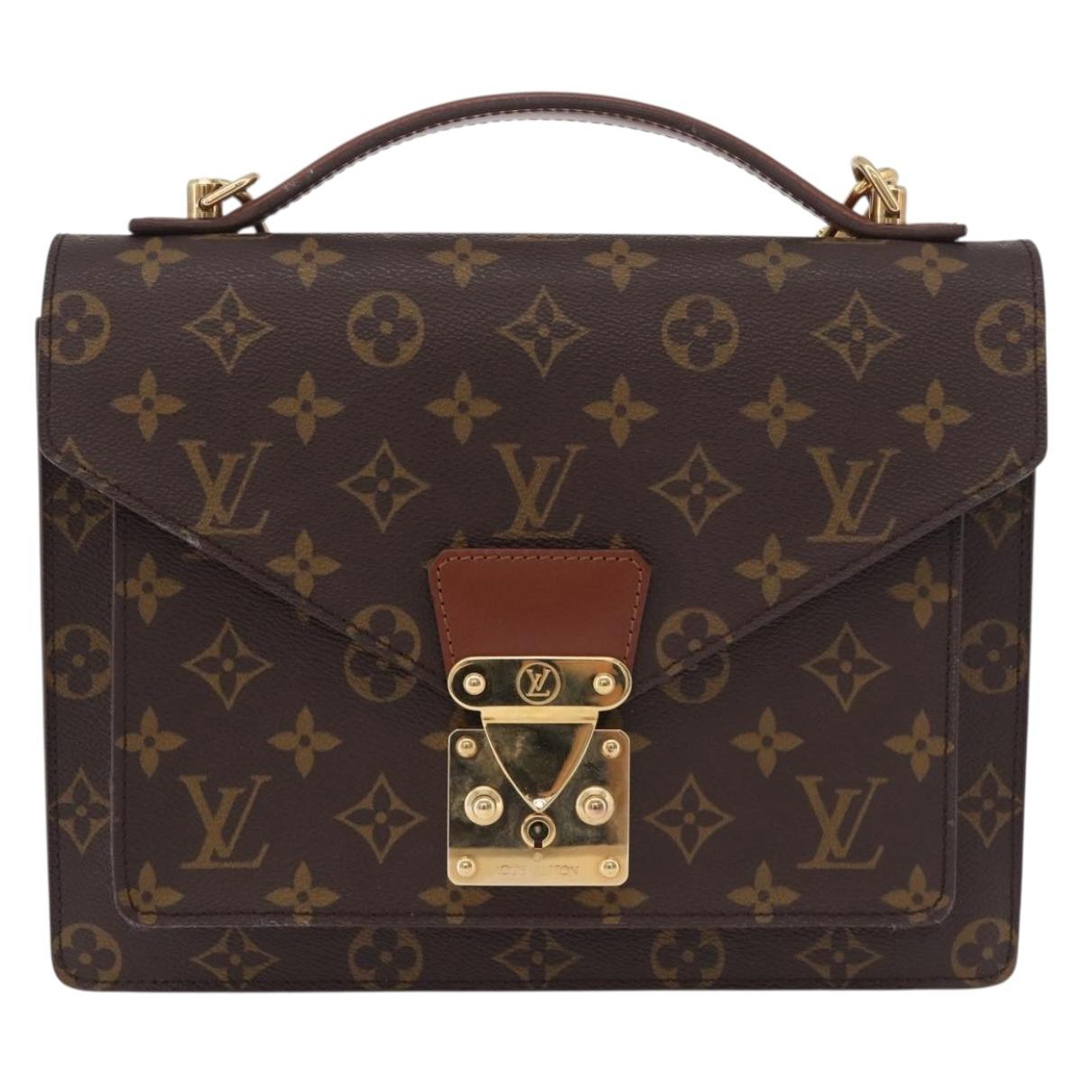 LOUIS VUITTON Monogram Monceau 26 Shoulder Bag M51187 LV Auth ep14680