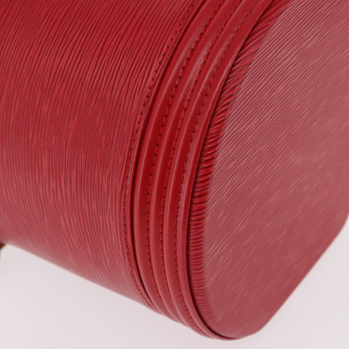 LOUIS VUITTON Epi Cannes Hand Bag Red M48037 LV Auth ep14692