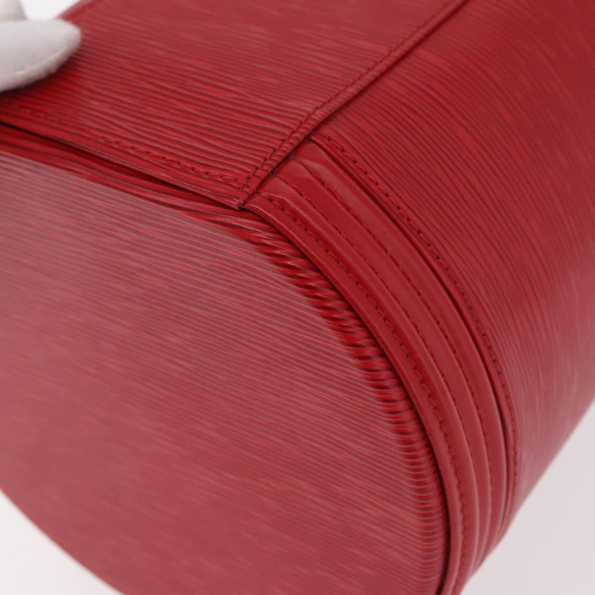 LOUIS VUITTON Epi Cannes Hand Bag Red M48037 LV Auth ep14692