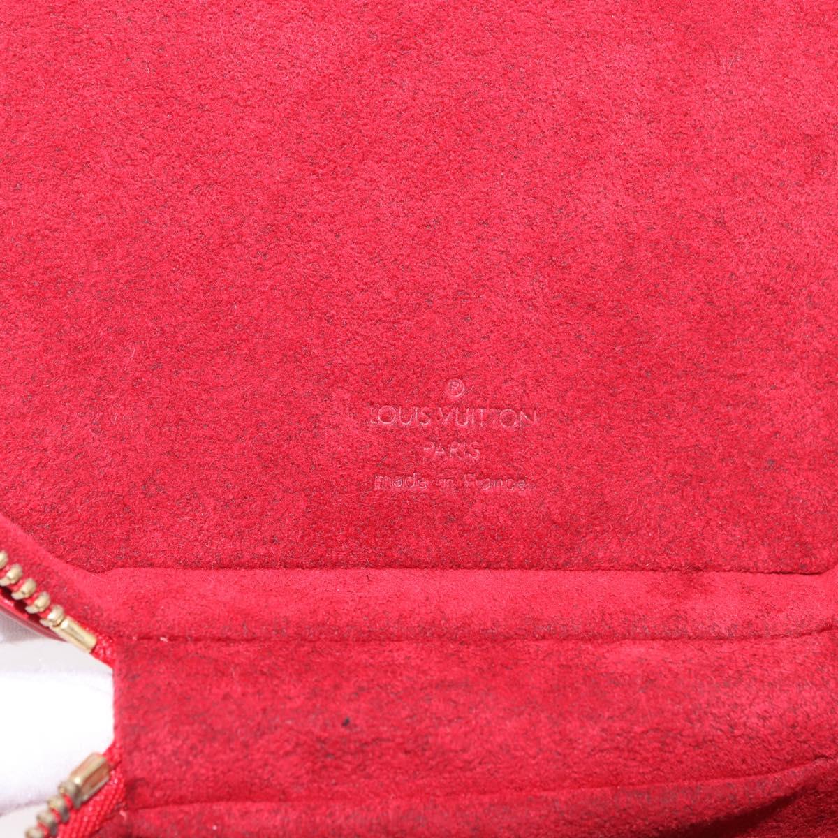 LOUIS VUITTON Epi Cannes Hand Bag Red M48037 LV Auth ep14692