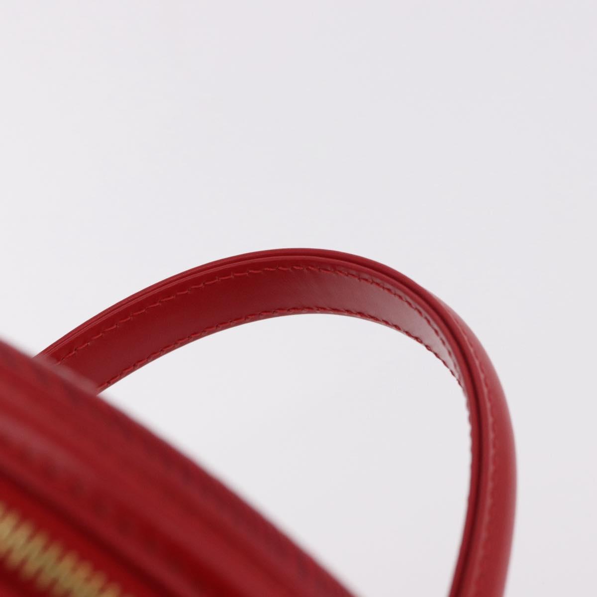 LOUIS VUITTON Epi Cannes Hand Bag Red M48037 LV Auth ep14692