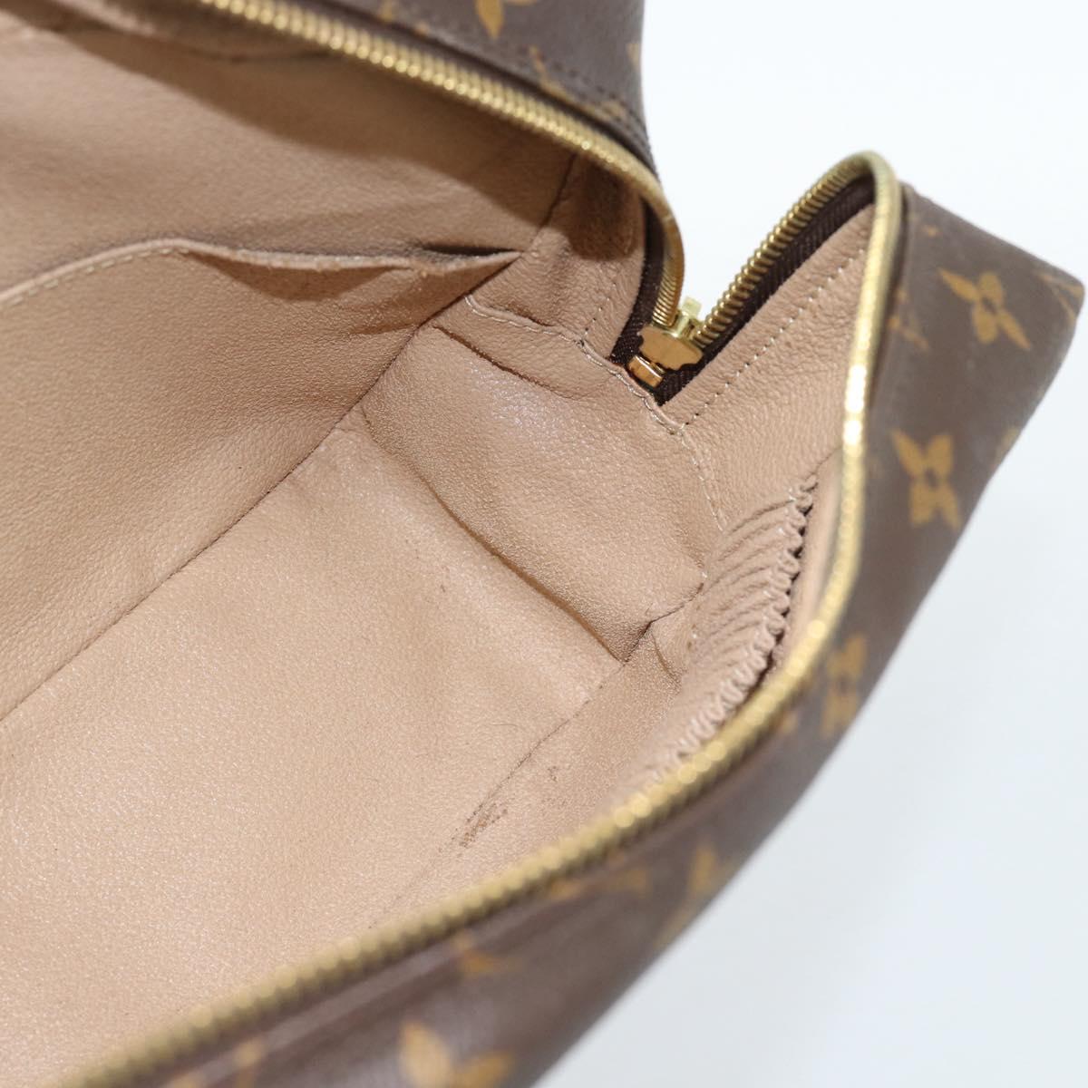 LOUIS VUITTON Monogram Trousse Toilette 28 Clutch Bag M47522 LV Auth ep14696