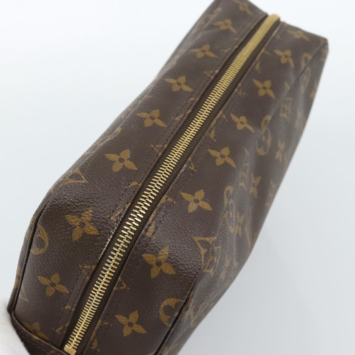 LOUIS VUITTON Monogram Trousse Toilette 28 Clutch Bag M47522 LV Auth ep14696