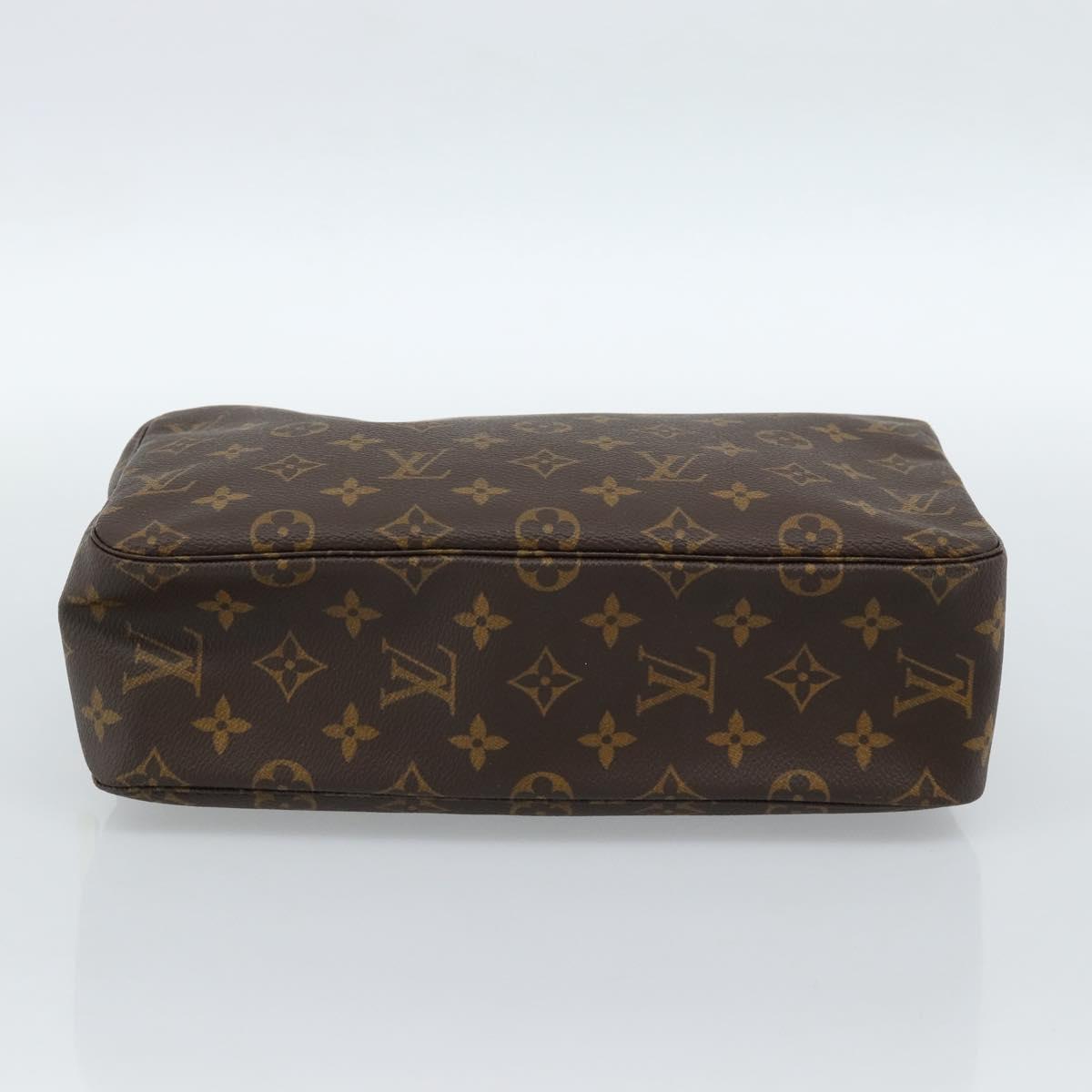 LOUIS VUITTON Monogram Trousse Toilette 28 Clutch Bag M47522 LV Auth ep14696
