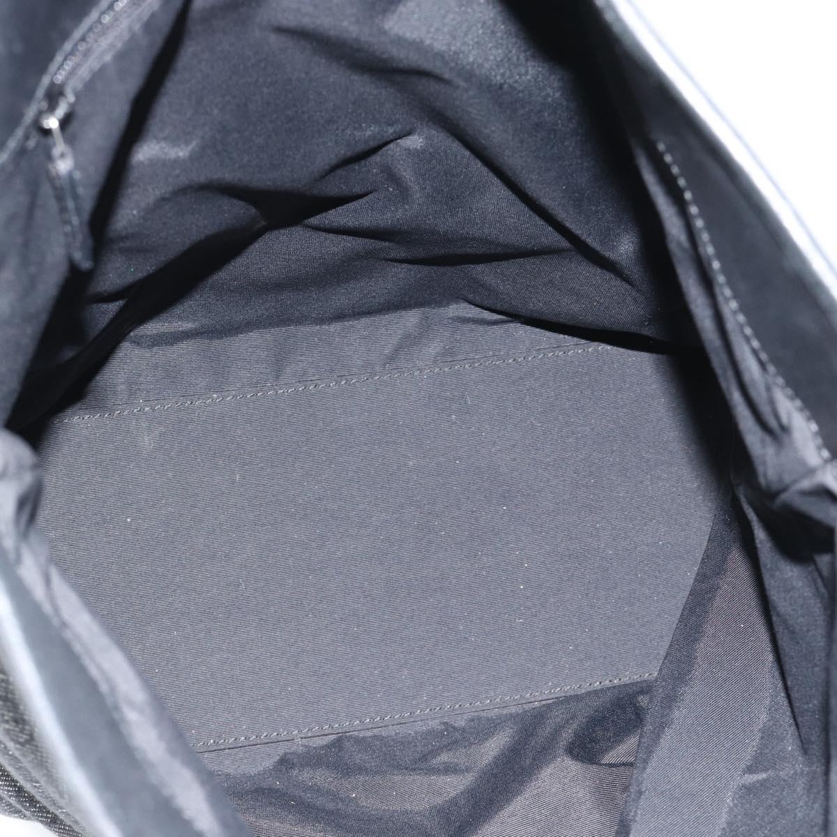 GUCCI GG Canvas Tote Bag Gray Silver 31243 Auth ep14697