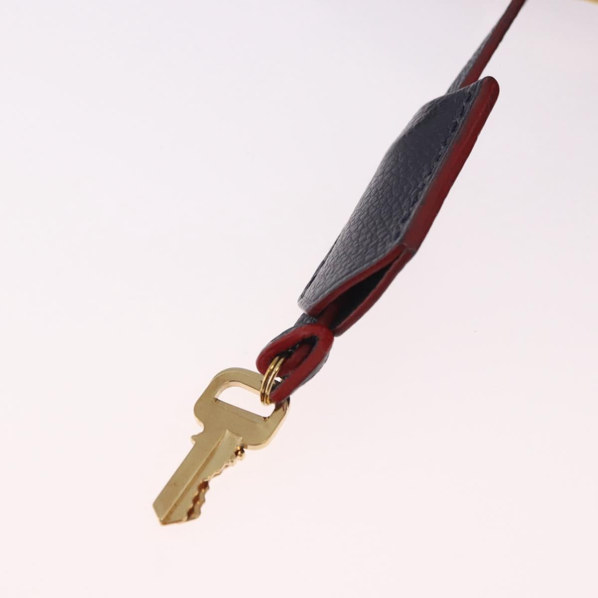 LOUIS VUITTON Empreinte Montaigne BB Bag 2way Marine Rouge M42726 Auth ep14703A