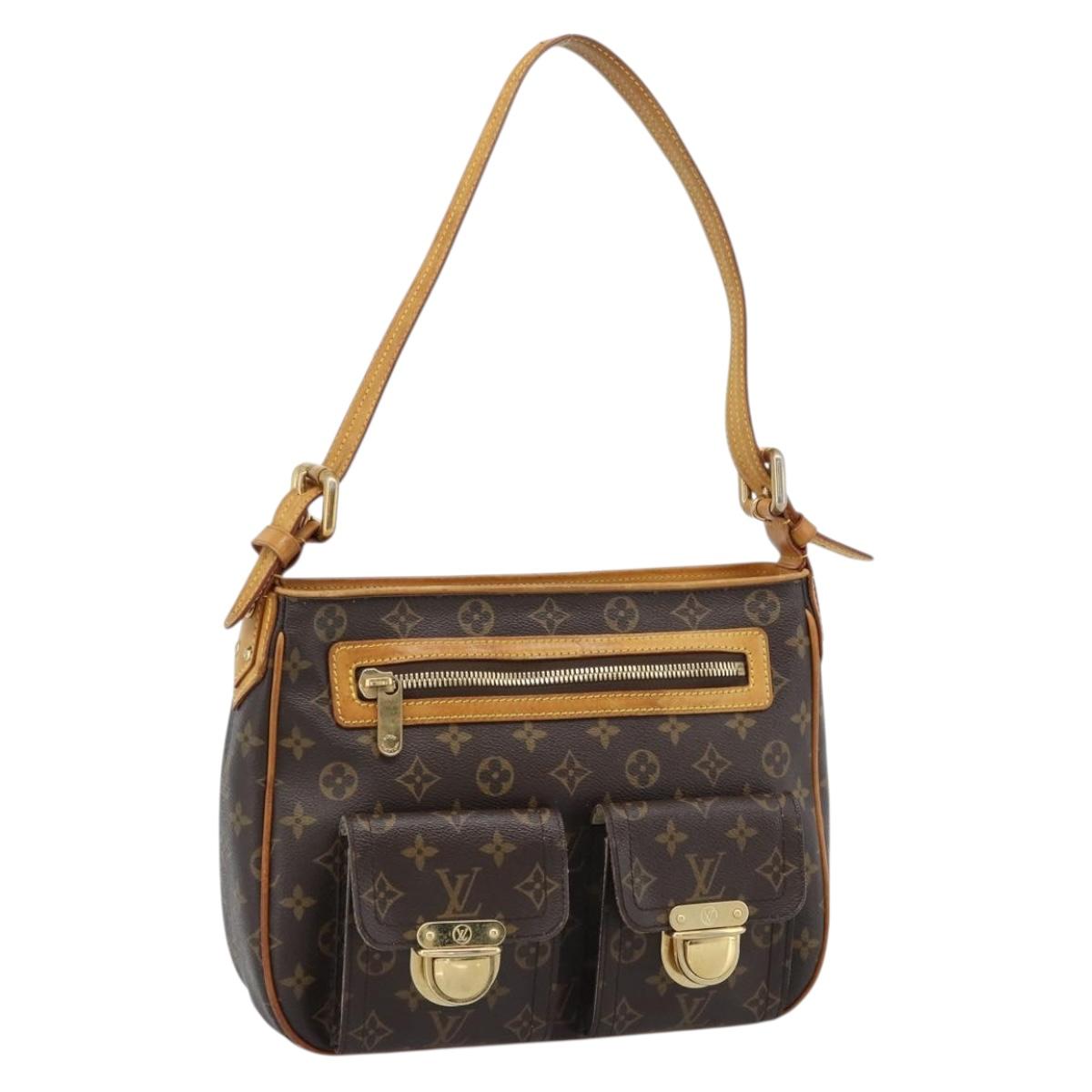 LOUIS VUITTON Monogram Hudson GM Shoulder Bag M40045 LV Auth ep14704