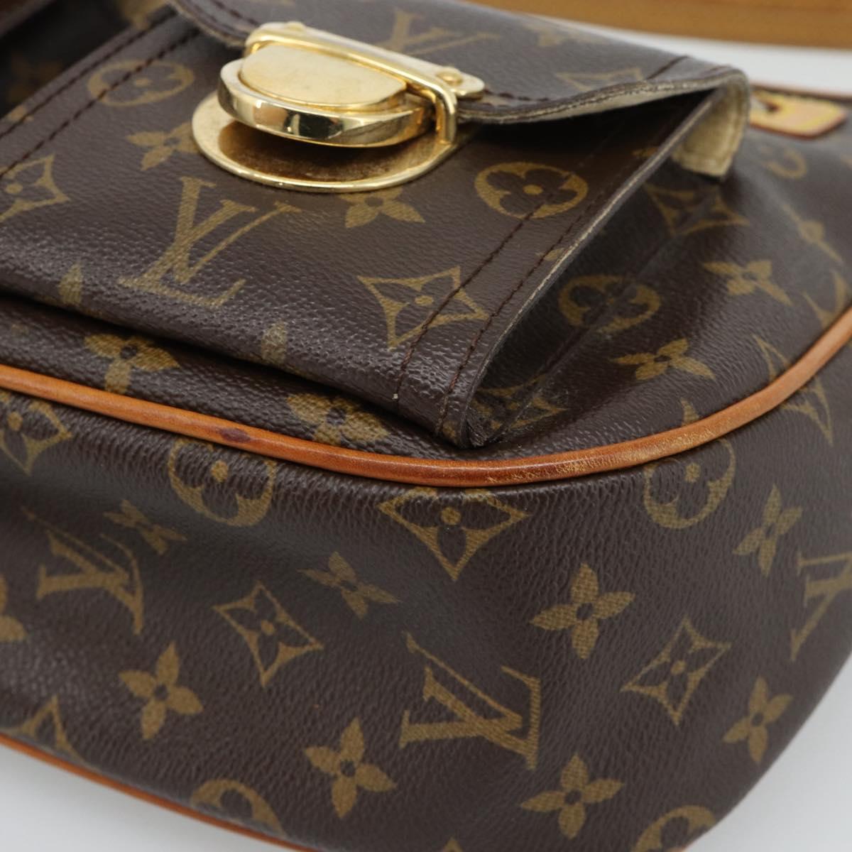 LOUIS VUITTON Monogram Hudson GM Shoulder Bag M40045 LV Auth ep14704