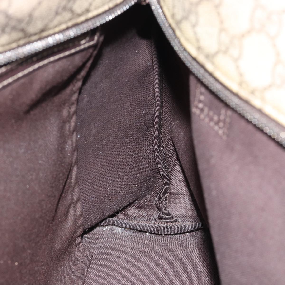 GUCCI GG Supreme Tote Bag PVC Beige 211137 Auth ep14707
