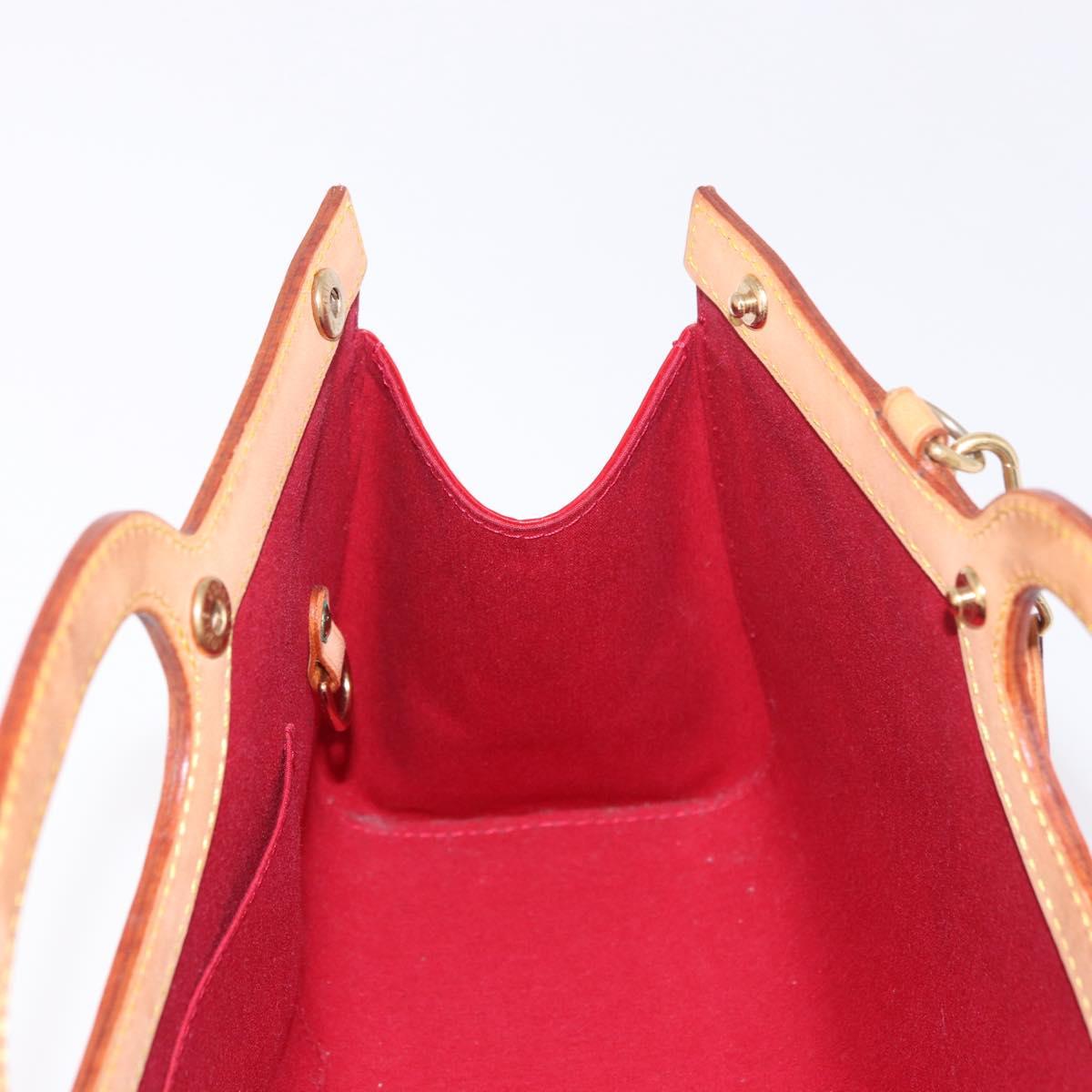 LOUIS VUITTON Vernis Roxbury Drive Bag 2way Pomme D'amour M91987 LV Auth ep14708