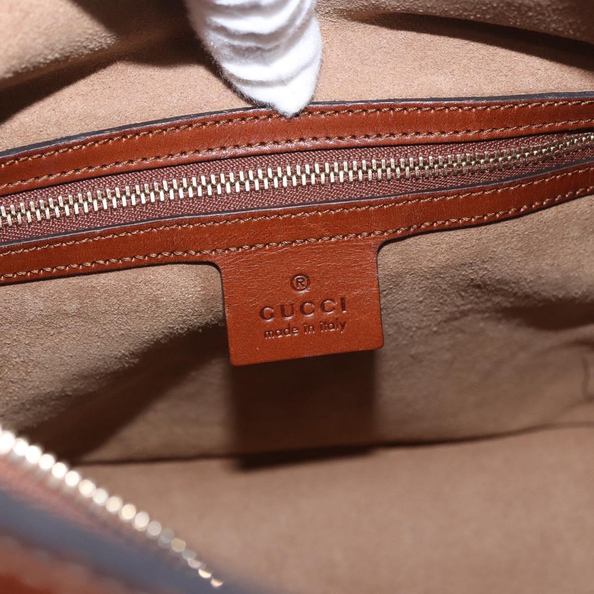 GUCCI GG Supreme Shoulder Bag PVC Beige Gold 414930 Auth ep14713