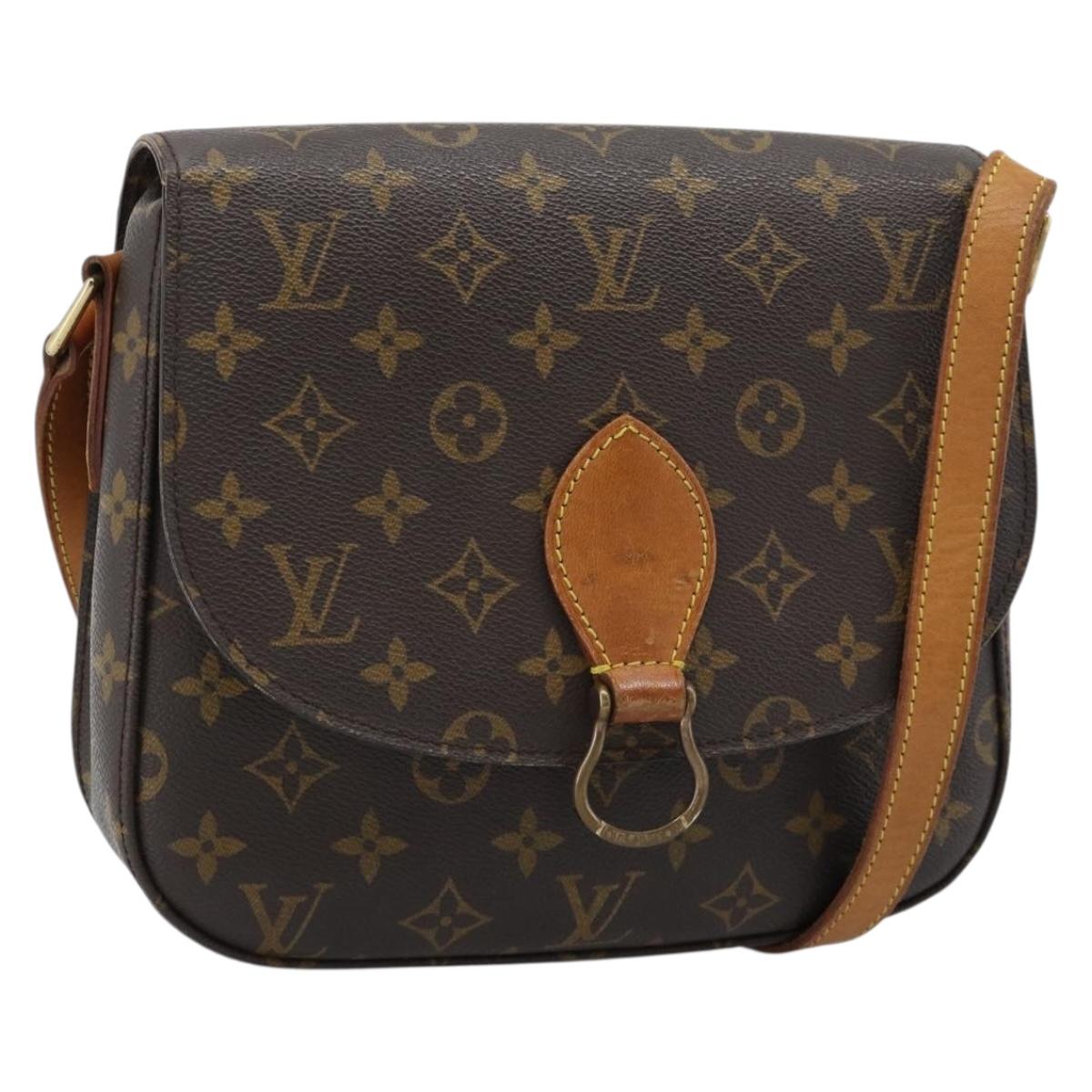 LOUIS VUITTON Monogram Saint Cloud GM Shoulder Bag M51242 LV Auth ep14718