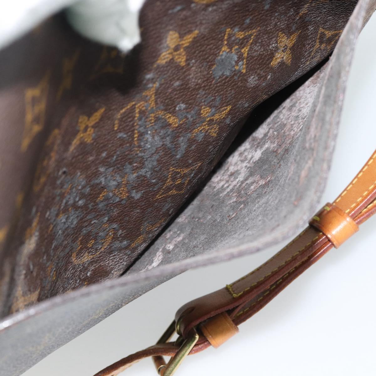 LOUIS VUITTON Monogram Saint Cloud GM Shoulder Bag M51242 LV Auth ep14718
